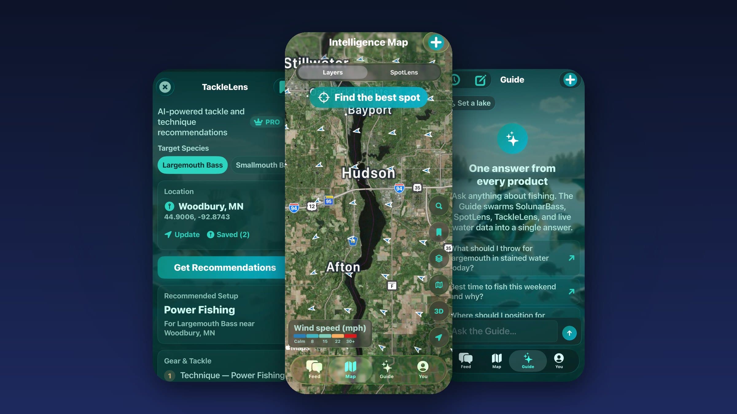 Bassfinity for iOS: The Whole Lake, In Your Pocket