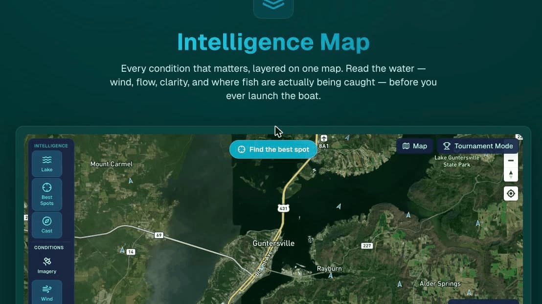 Introducing the Intelligence Map: See the Whole Lake Before You Ever Launch